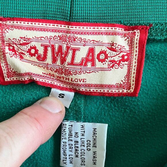 Johnny Was LA Green Gucci Red Stripe Sweatpants   Women's Size Small - Picture 3 of 9